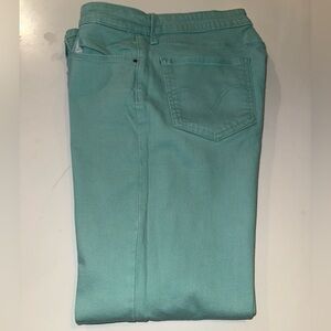 Levi's Women's Skinny Jeans in Teal Blue
